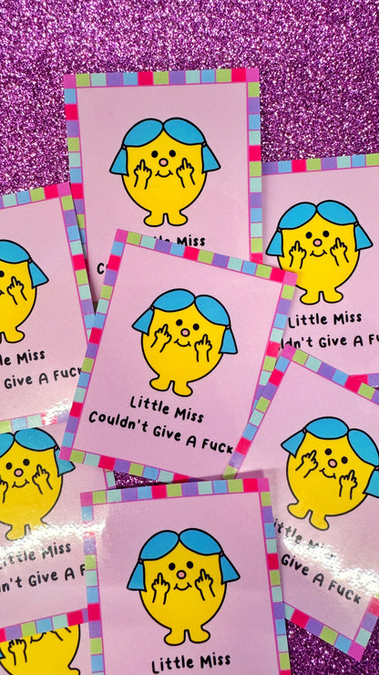 Little Miss Sticker
