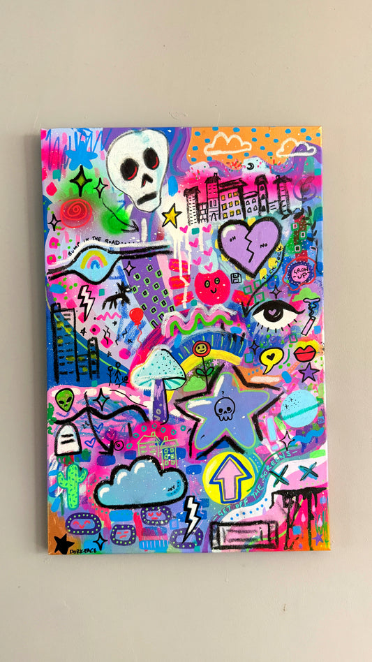 ‘Life’ Original Painting on Canvas