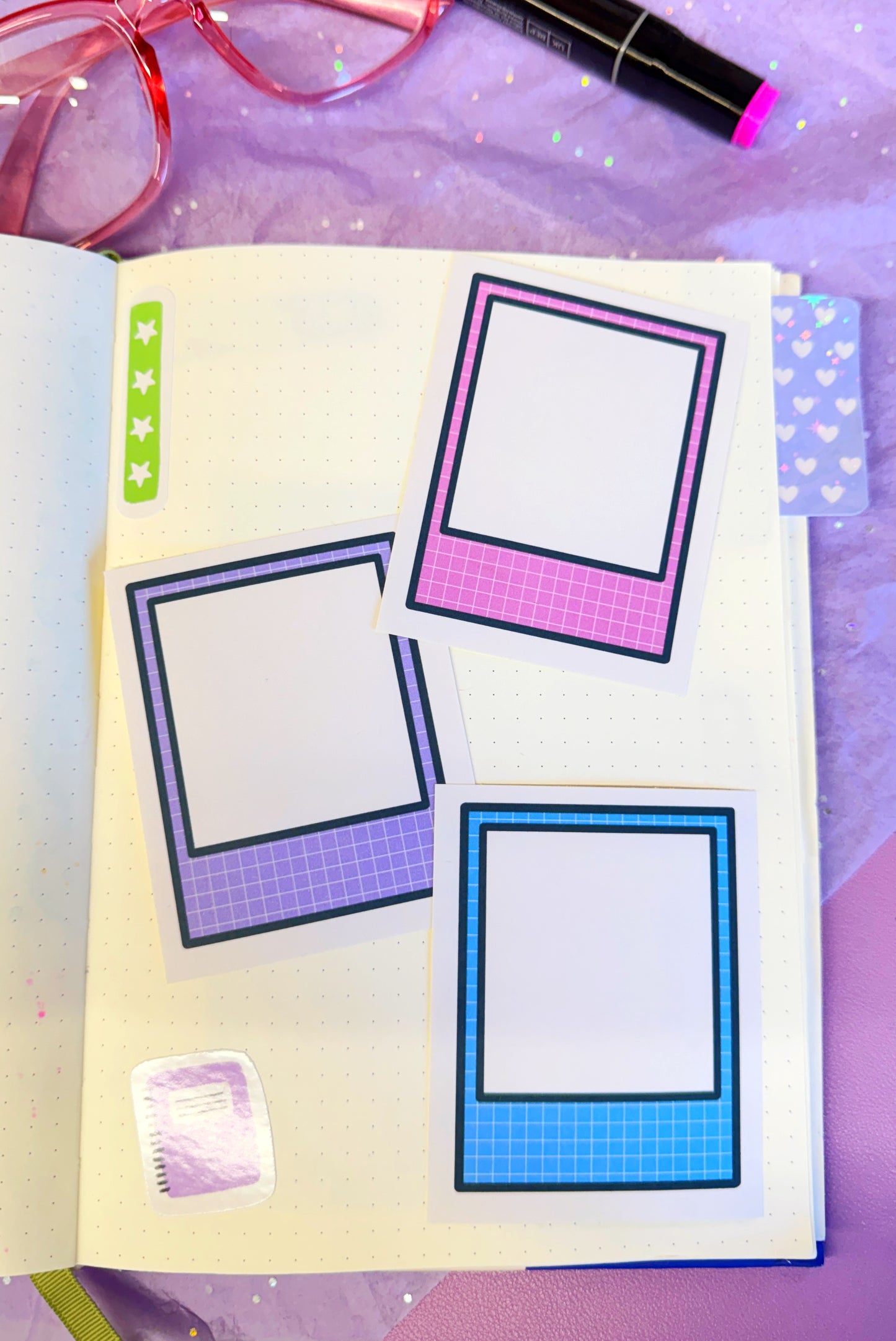 Polaroid Journal Stickers
