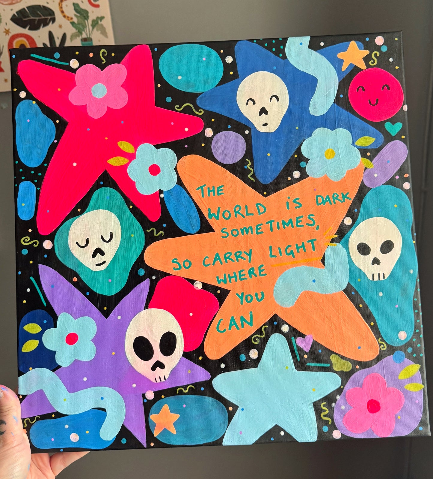 ‘Carry Light’ Original Painting on Canvas