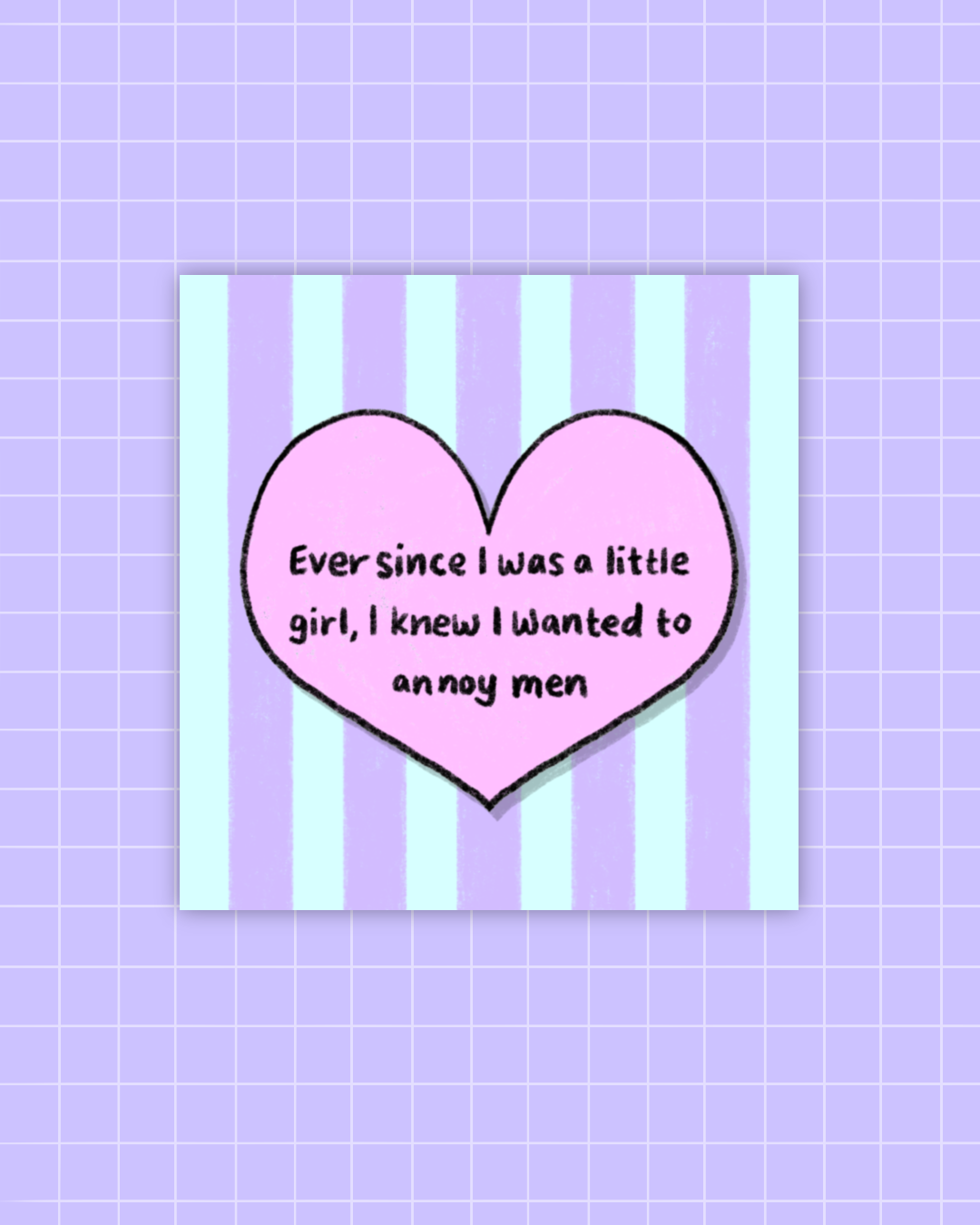 Annoy Men Sticker