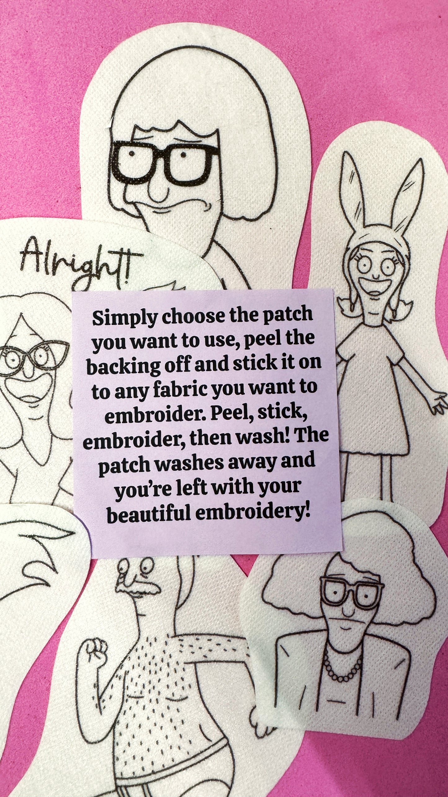Bob’s Burgers Stick & Stitch Pack