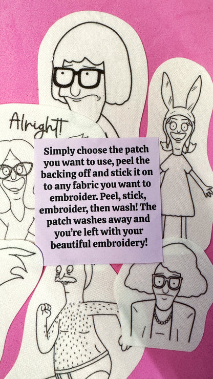 Bob’s Burgers Stick & Stitch Pack