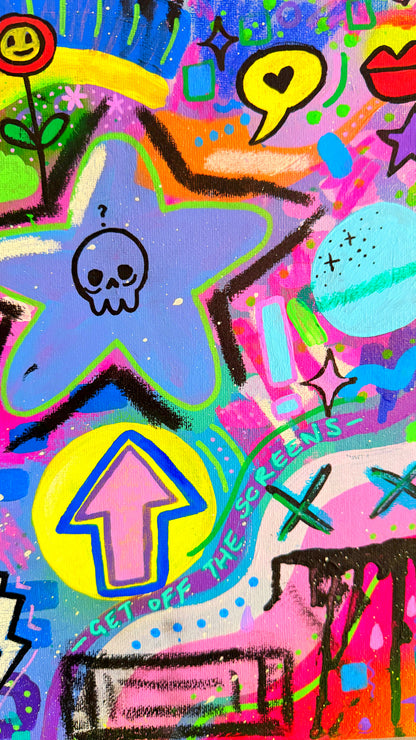 ‘Life’ Original Painting on Canvas
