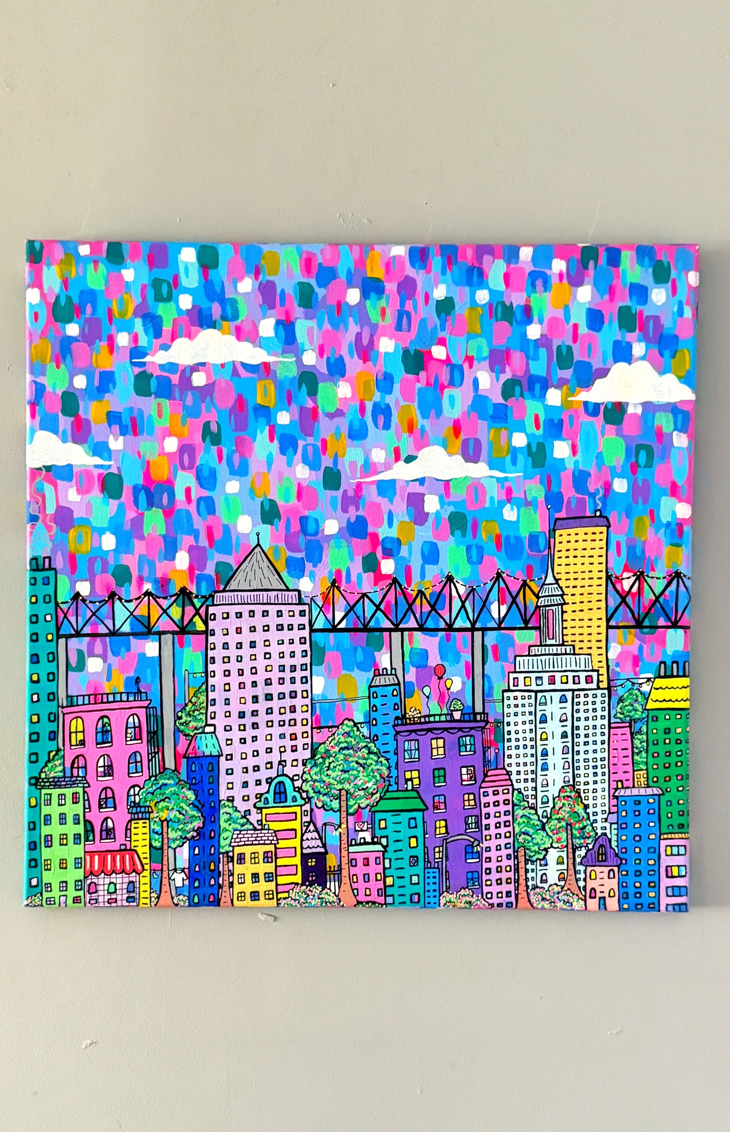 ‘Urban Rainbow’ Original Painting