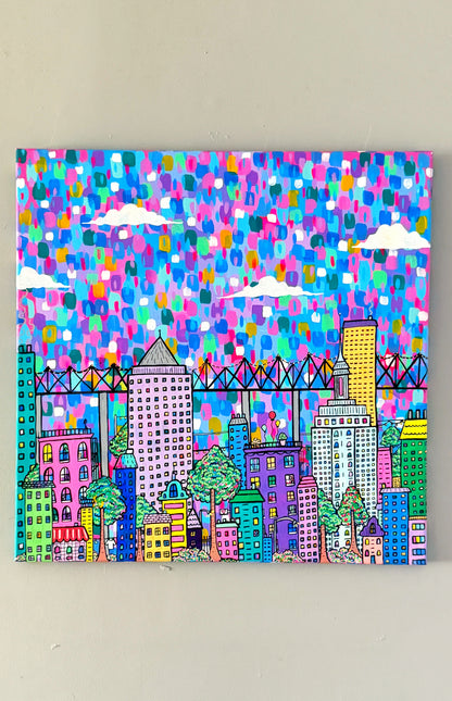‘Urban Rainbow’ Original Painting