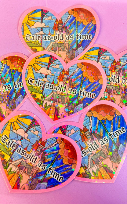 Tale As Old As Time Sticker