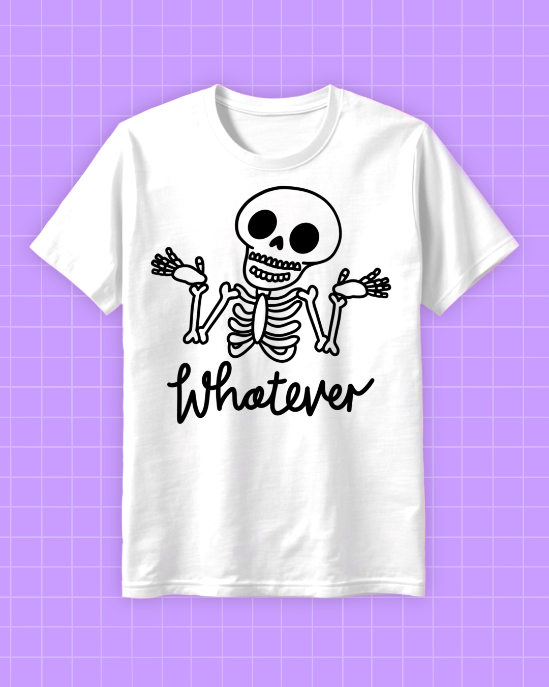 Whatever Skull T-shirt