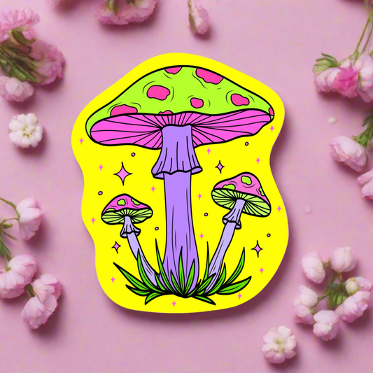 Mushroom Sticker