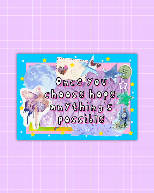 Choose Hope Glossy Sticker