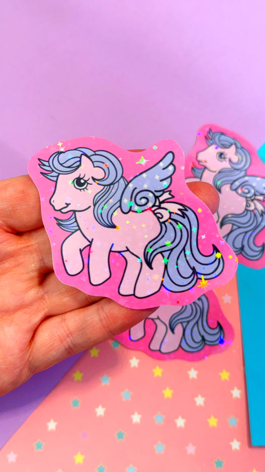 Glitter Pony Sticker