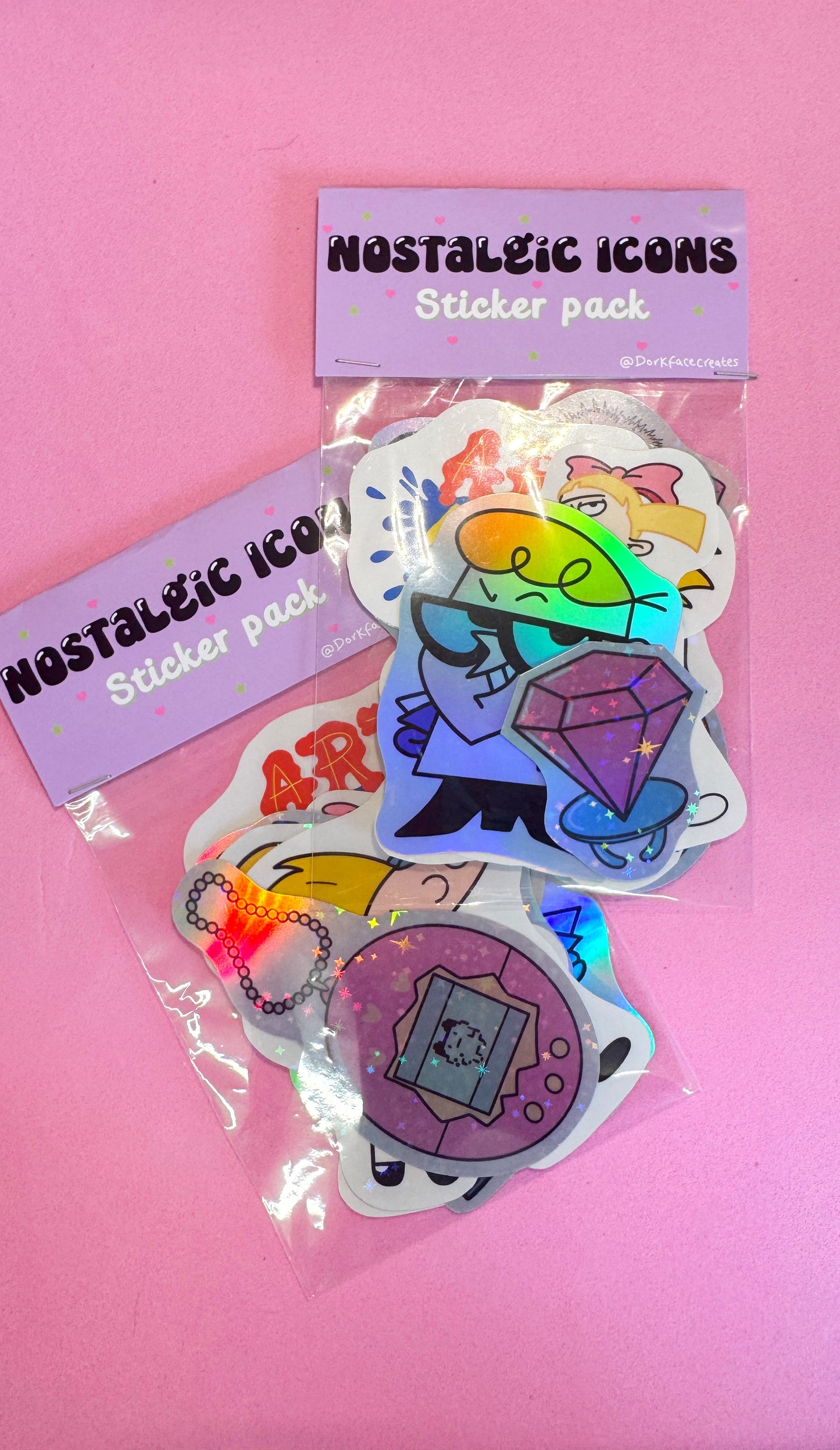 Nostalgic Icons Sticker Pack