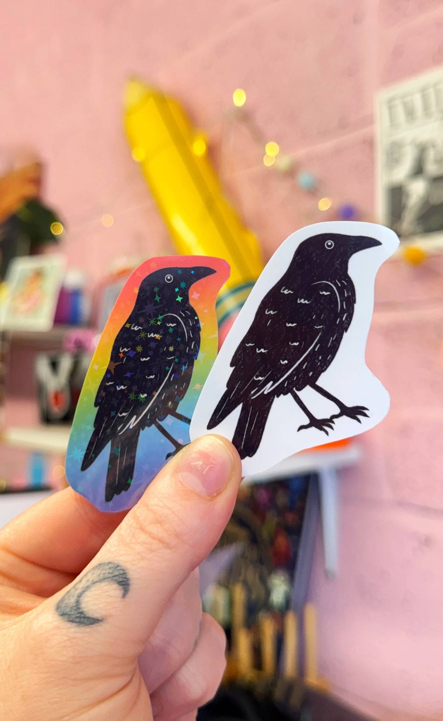 Raven Vinyl Sticker