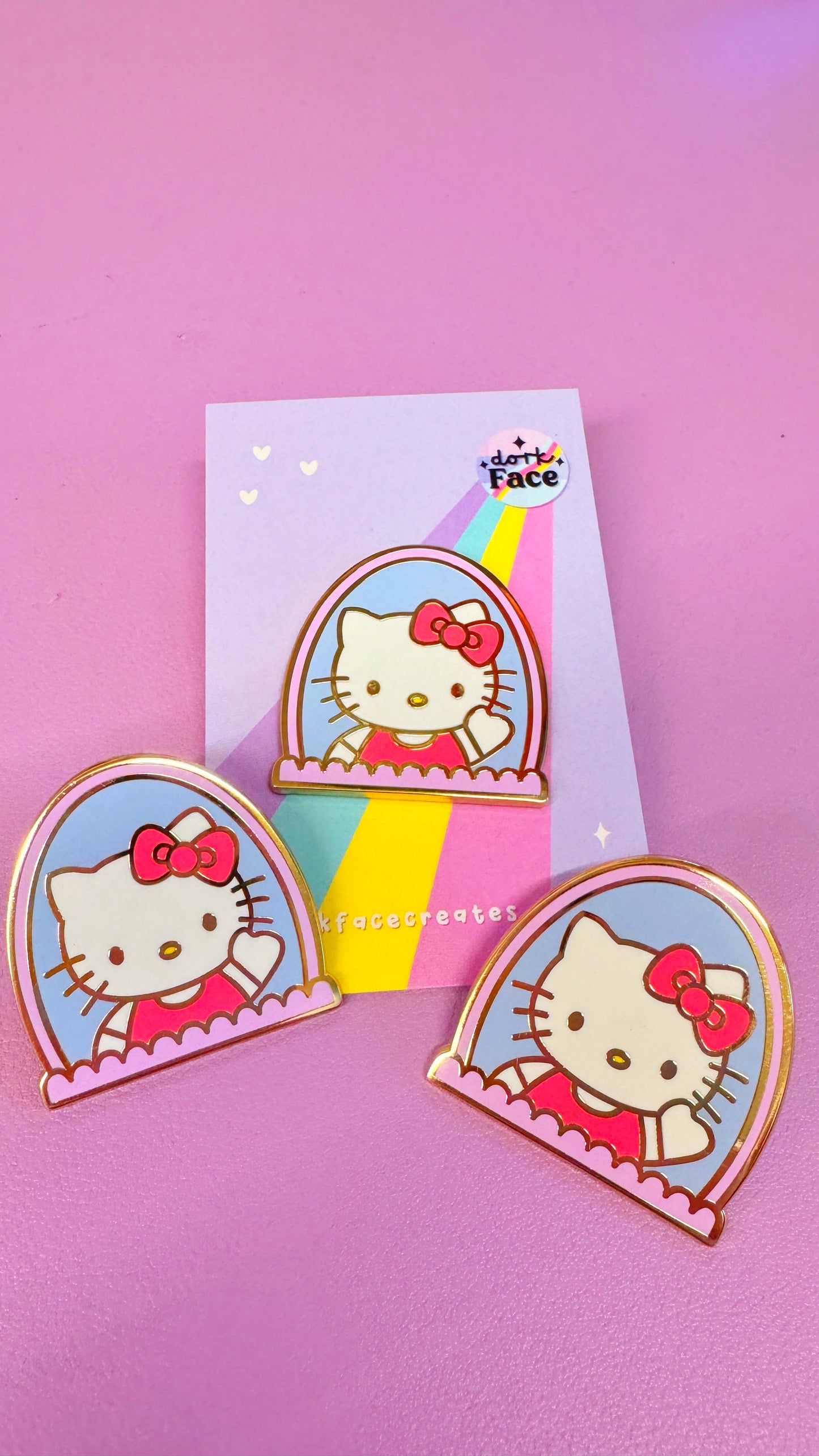 Kitty Enamel Pin