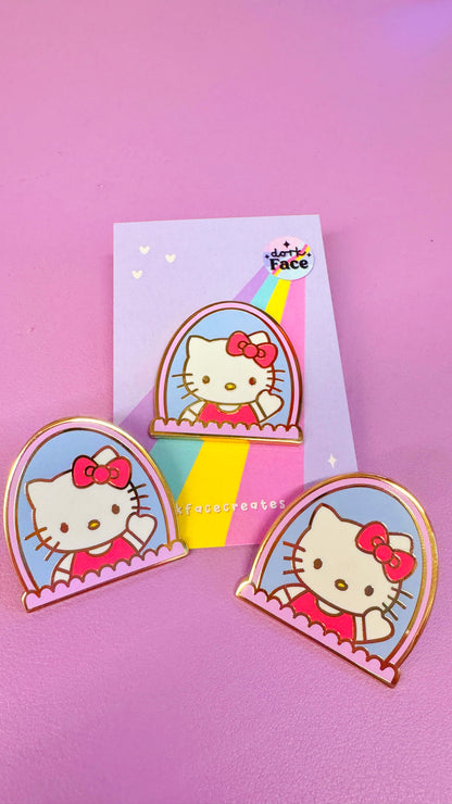 Kitty Enamel Pin