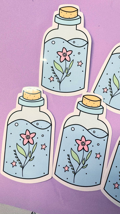 Floral Potion Sticker