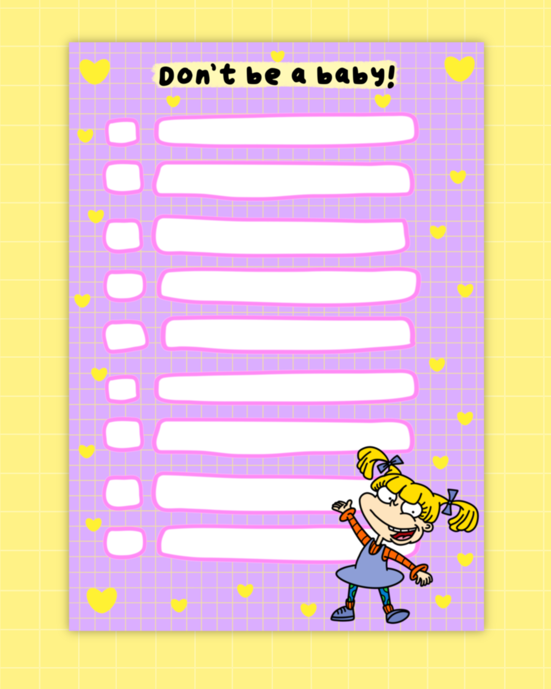 Angelica List Pad A6