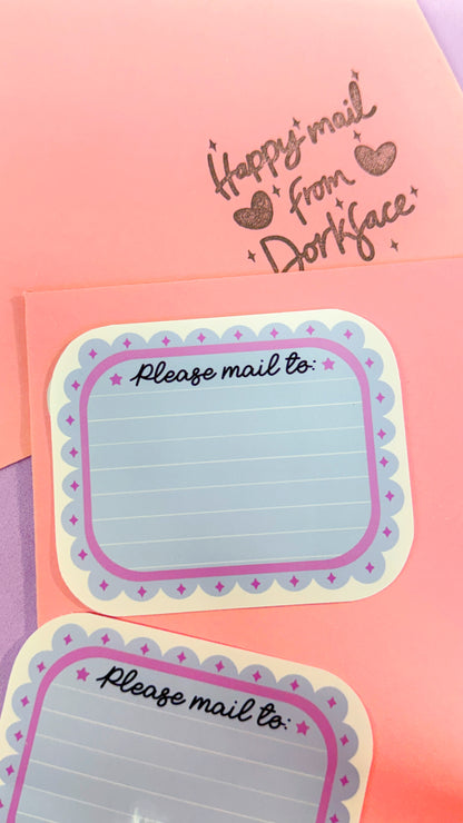 Please Mail To: Stickers