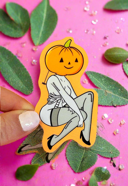 Sexy Pumpkin Sticker