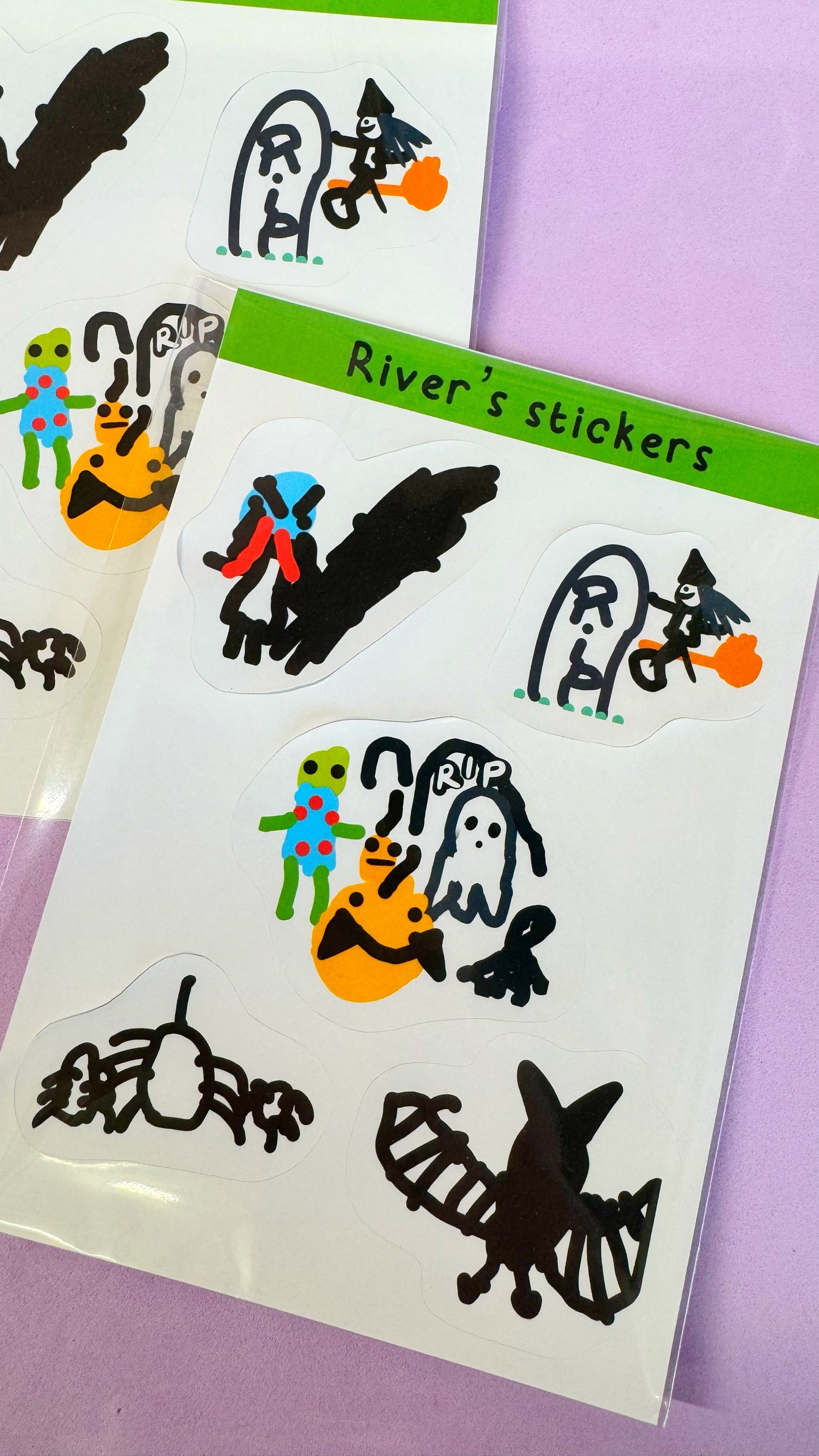 Mini Artist Spooky Stickers