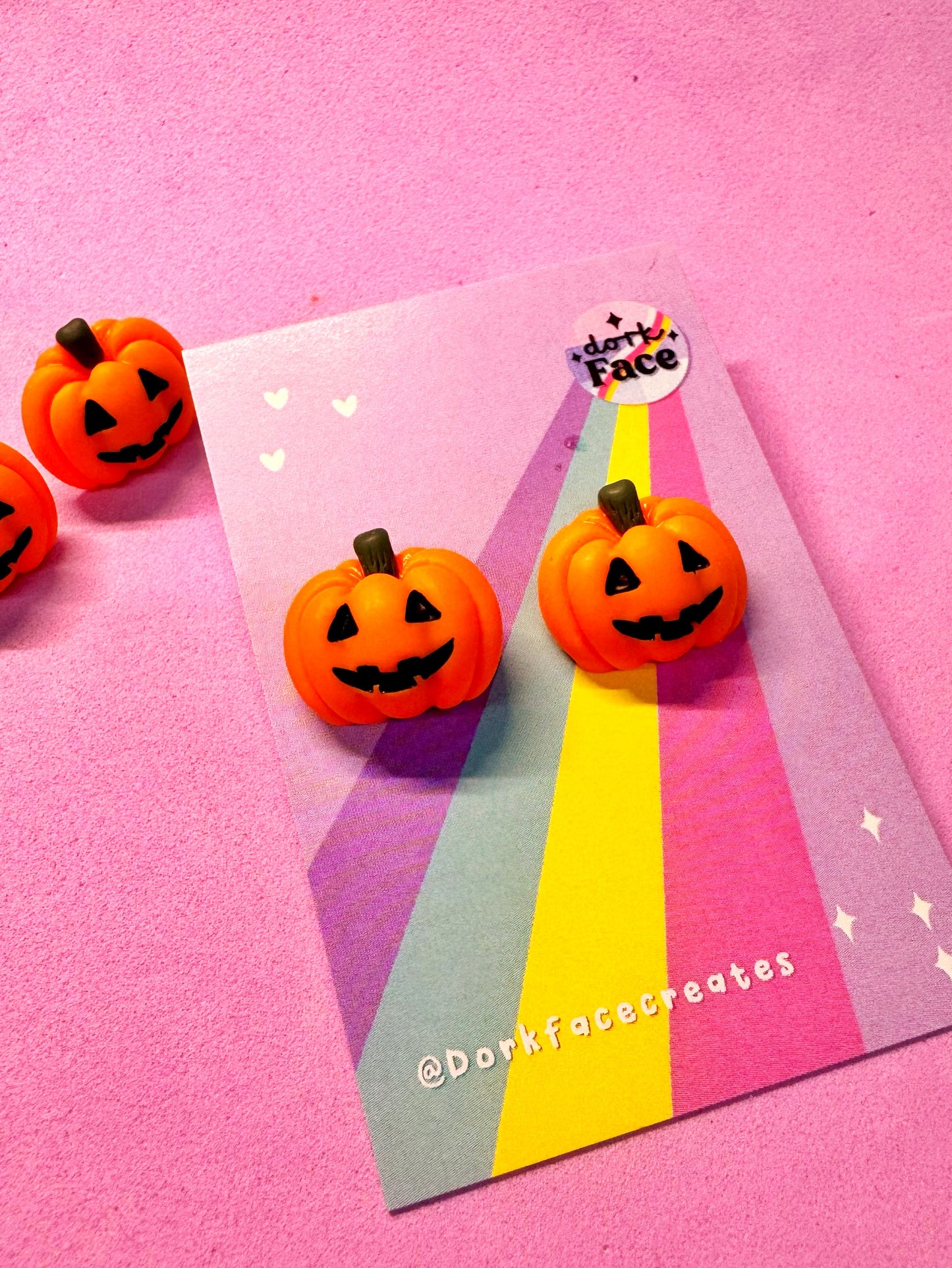 Pumpkin Earrings