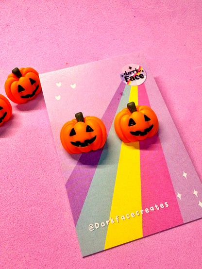 Pumpkin Earrings