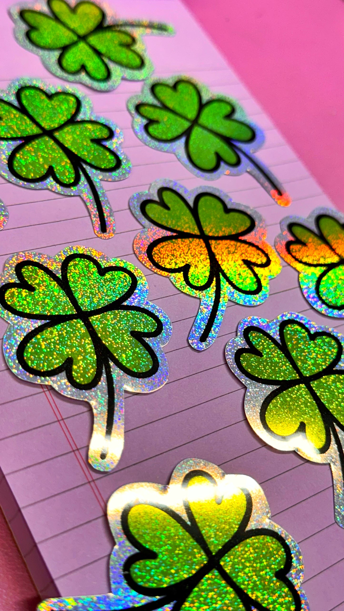 Four Leaf Clover Sticker