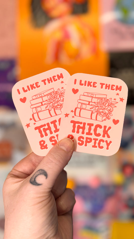 Thick & Spicy Sticker