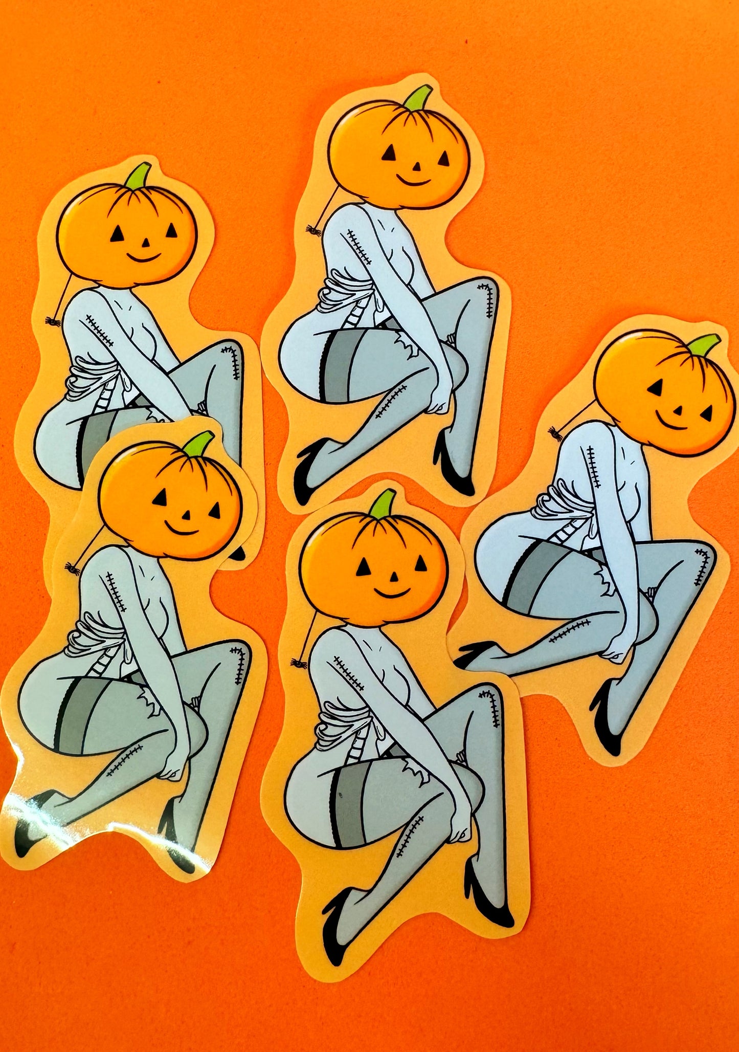 Sexy Pumpkin Sticker