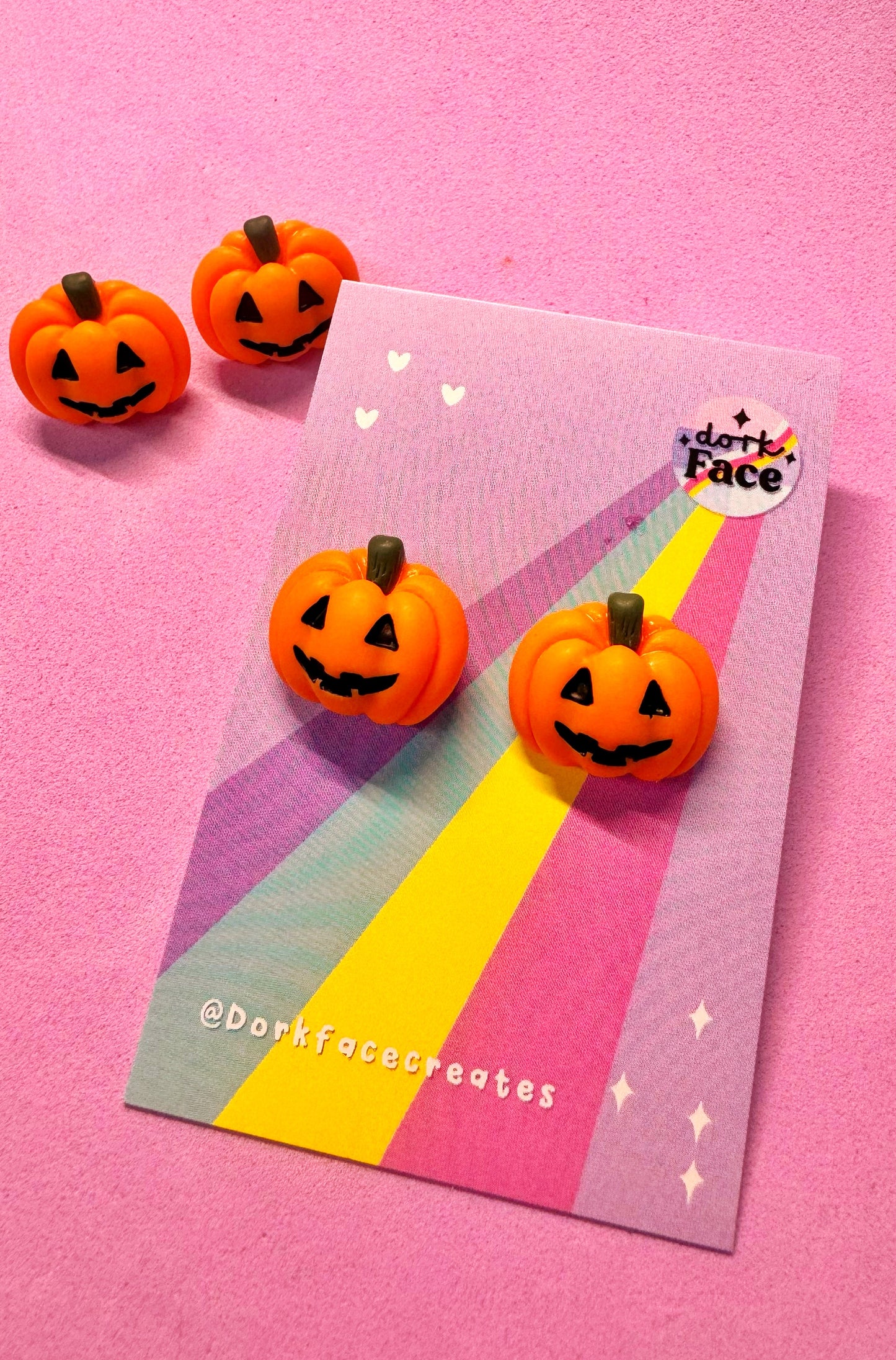 Pumpkin Earrings