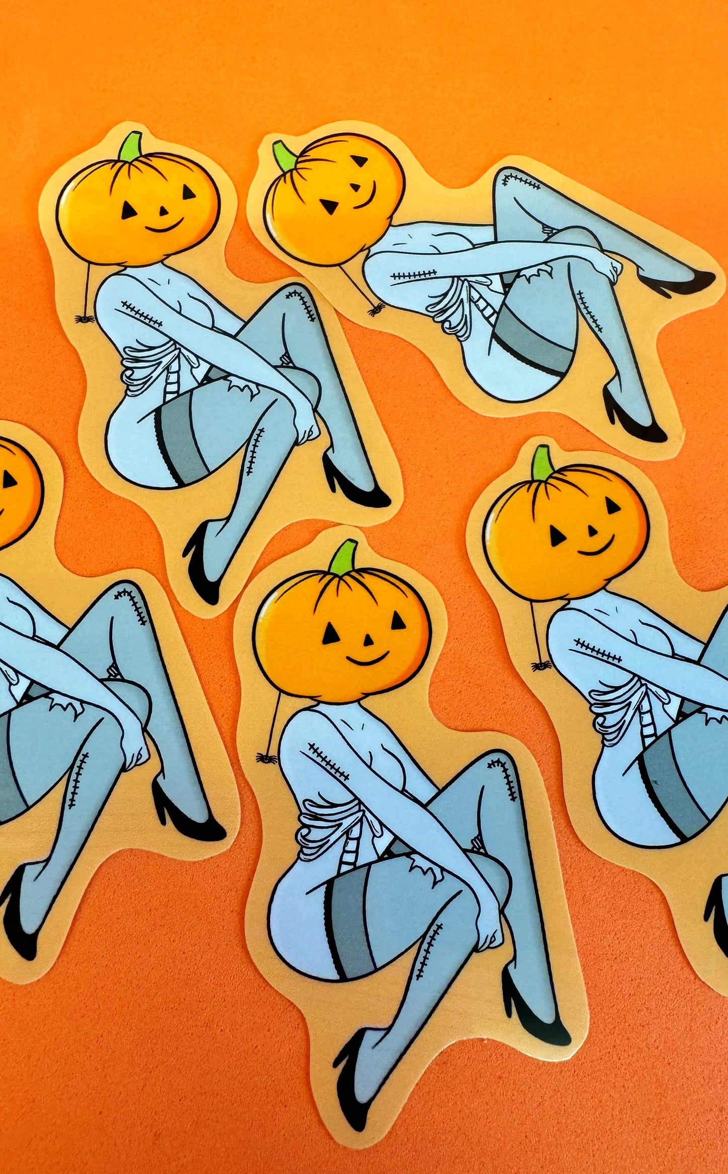 Sexy Pumpkin Sticker