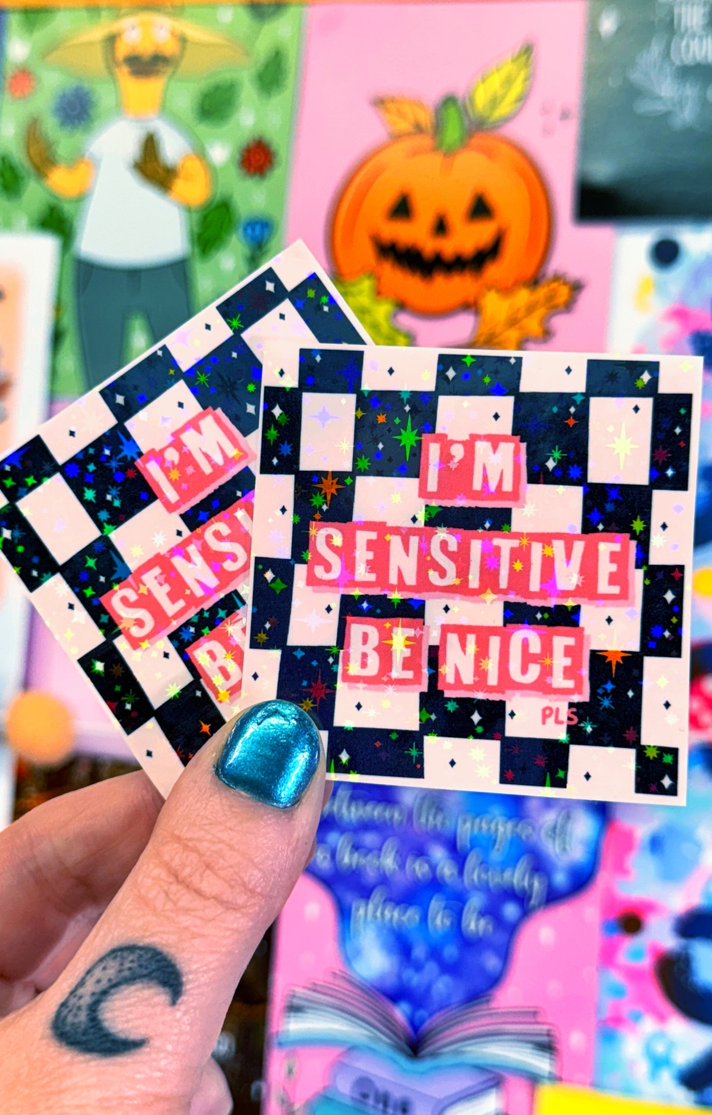 I’m Sensitive Glitter Sticker