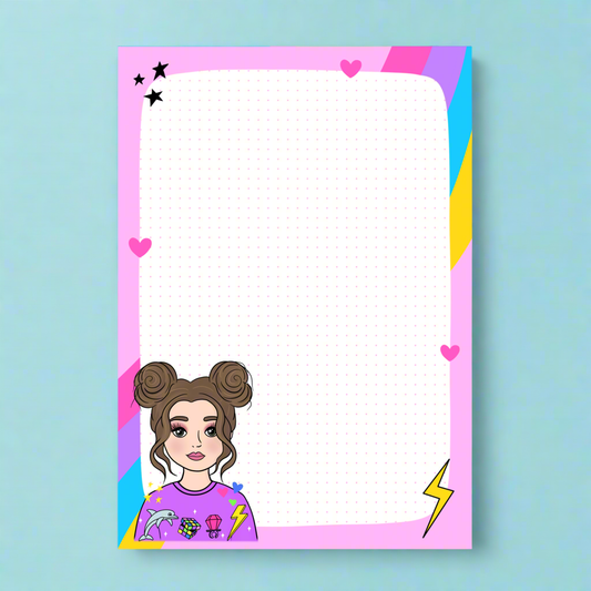 90’s Girl Notepad