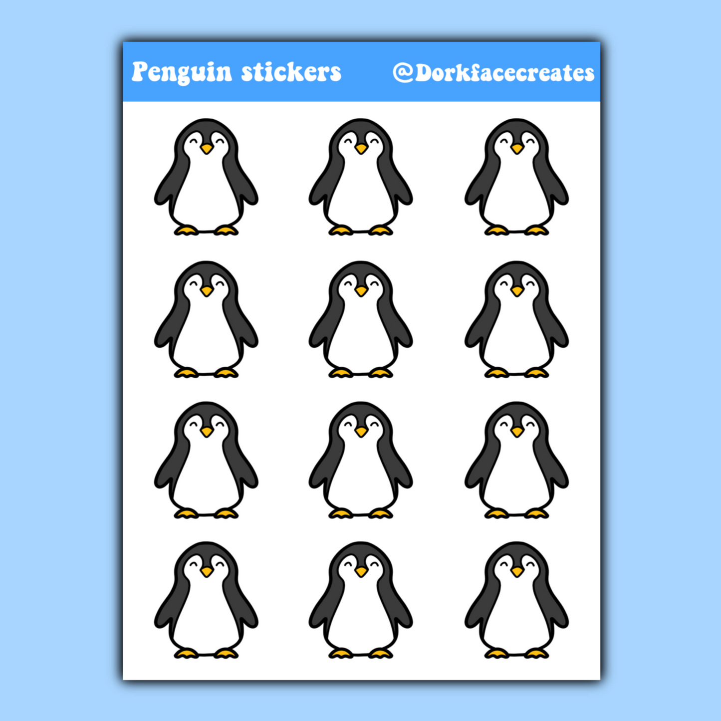 Penguin Stickers