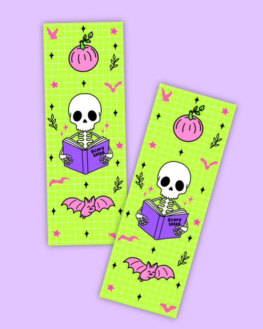 Green Skele Bookmarks