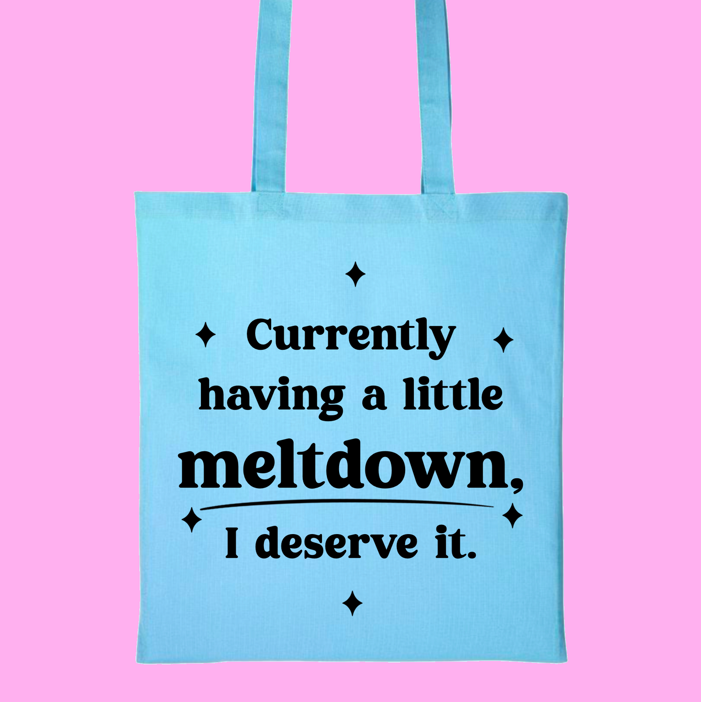 Meltdown Tote Bag (Various Colours)