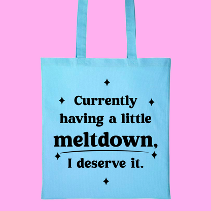 Meltdown Tote Bag (Various Colours)