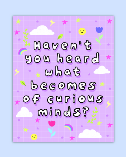 Curious Minds Print