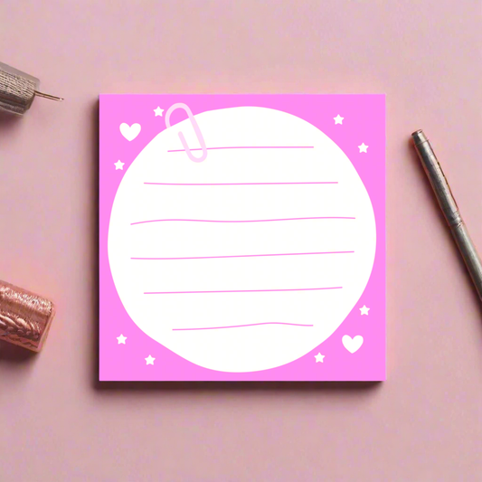 Lil Pink Notepad