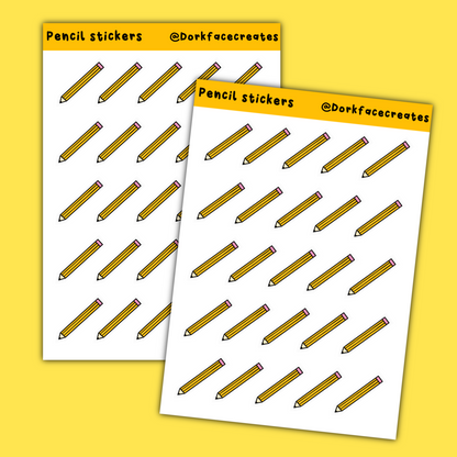 Pencil Stickers