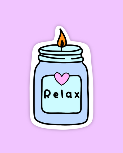 Relax Sticker