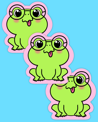 Frog Cutie Sticker