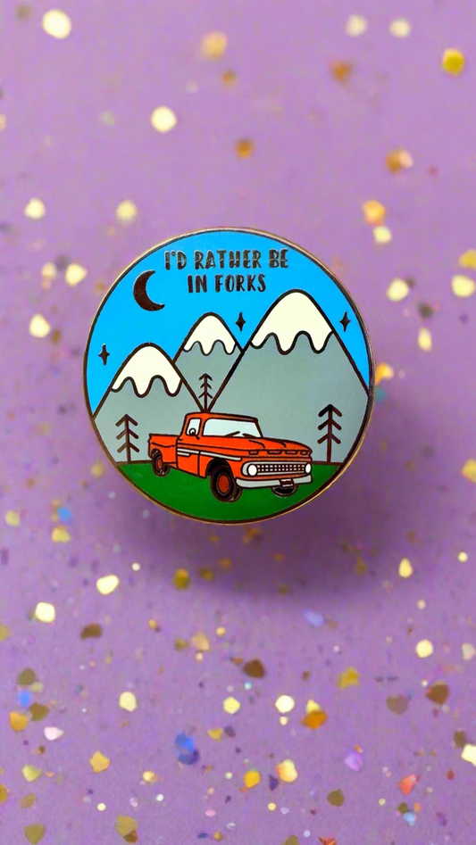 Forks Twilight Pin