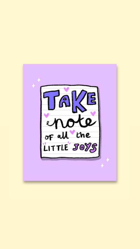 Take Note Print