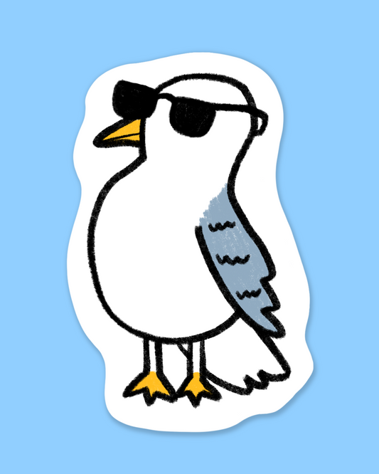 Seagull Sticker