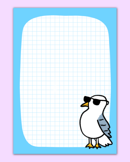 Seagull Notepad A5