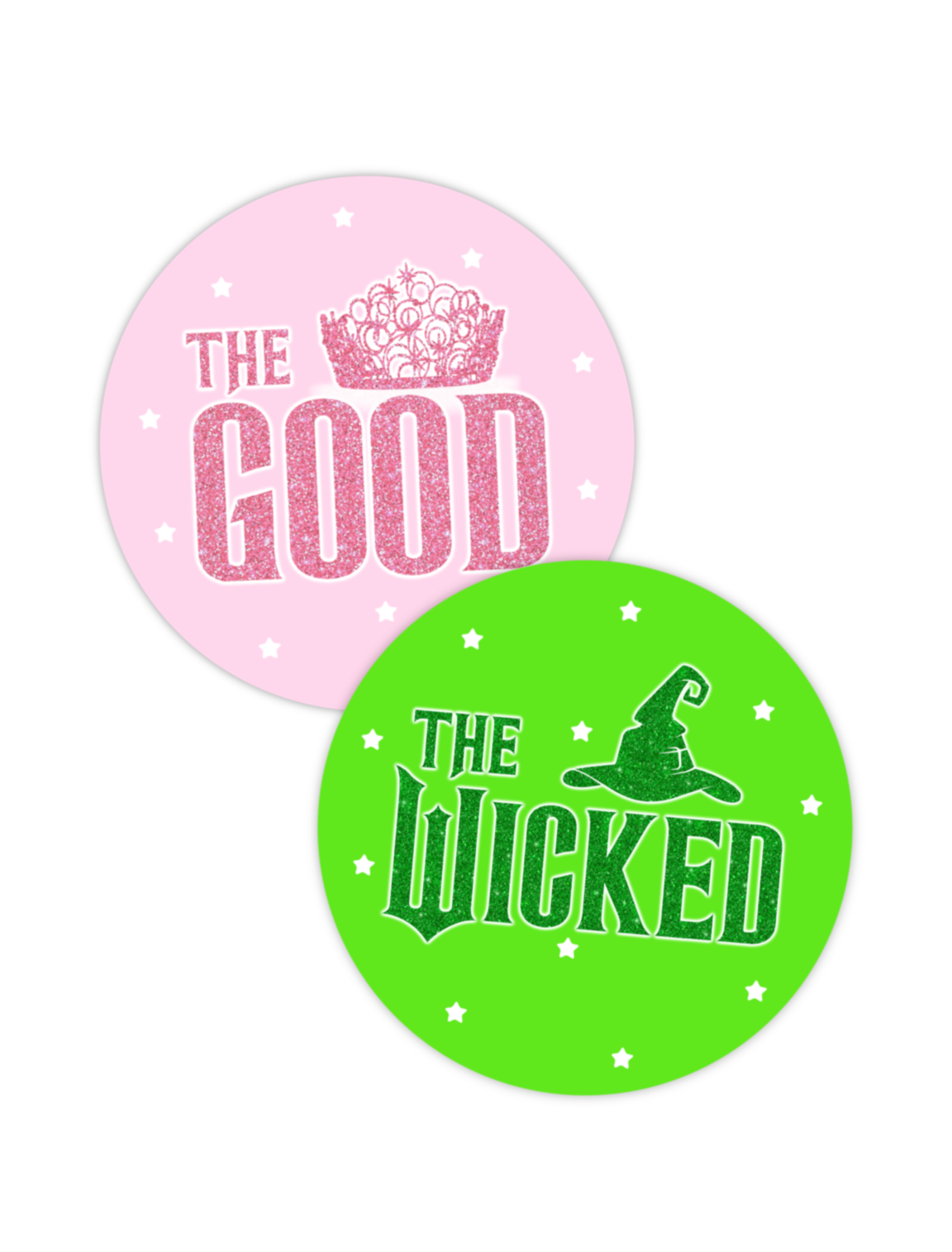 Wicked Badges/Keyrings