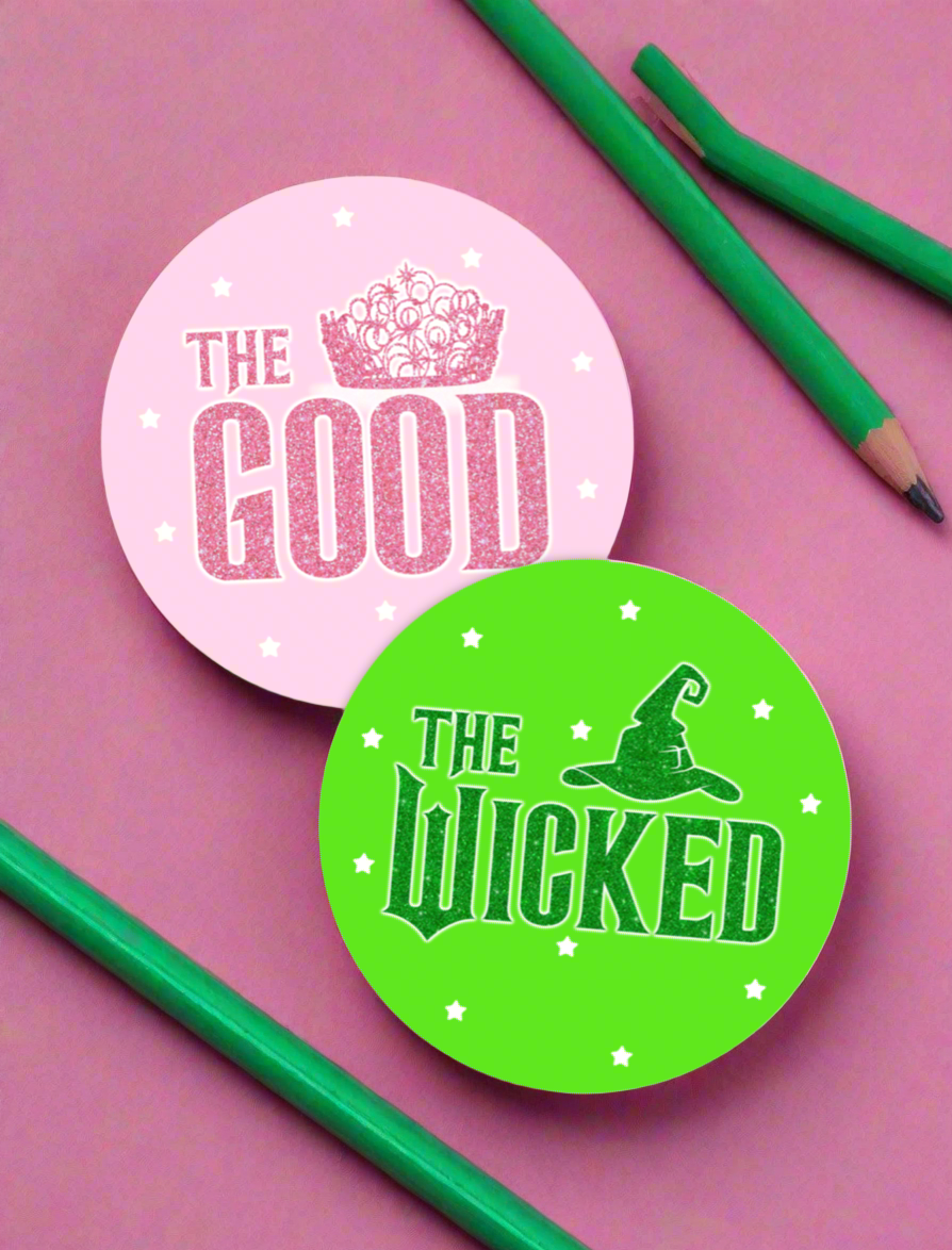 Wicked Badges/Keyrings