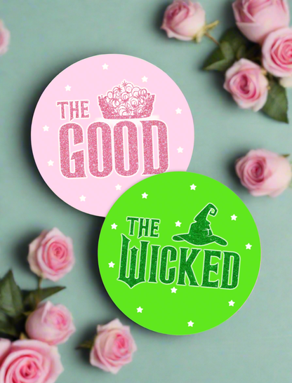 Wicked Badges/Keyrings