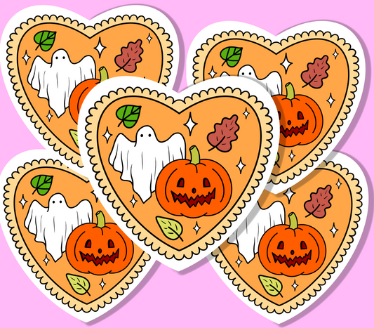 Halloween Heart Stickers